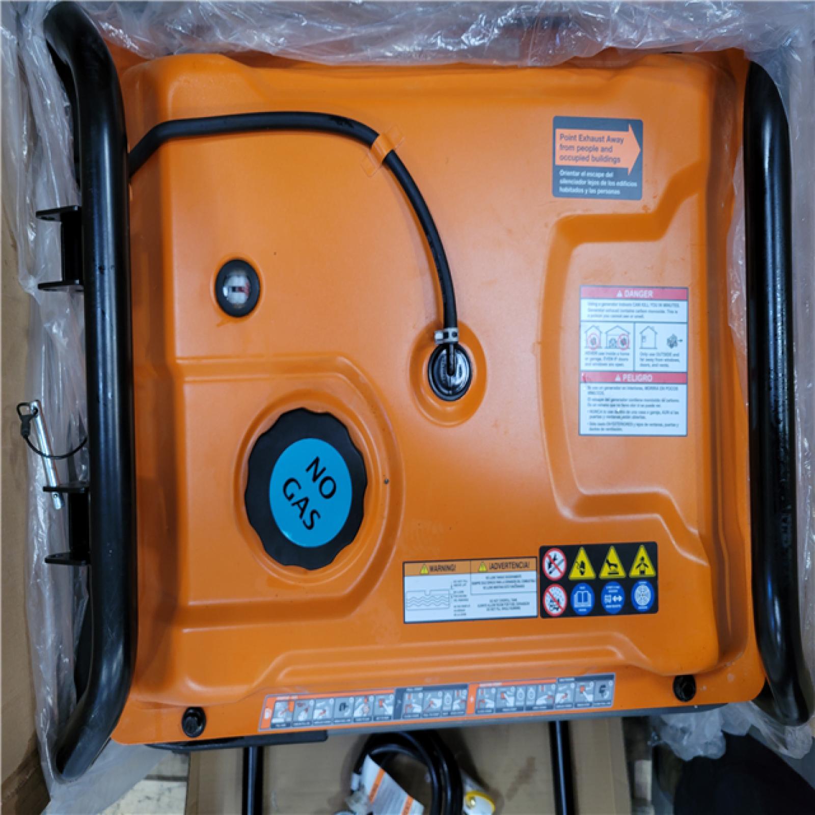 CALIFORNIA AS-IS GENERAC PORTABLE GENERATOR