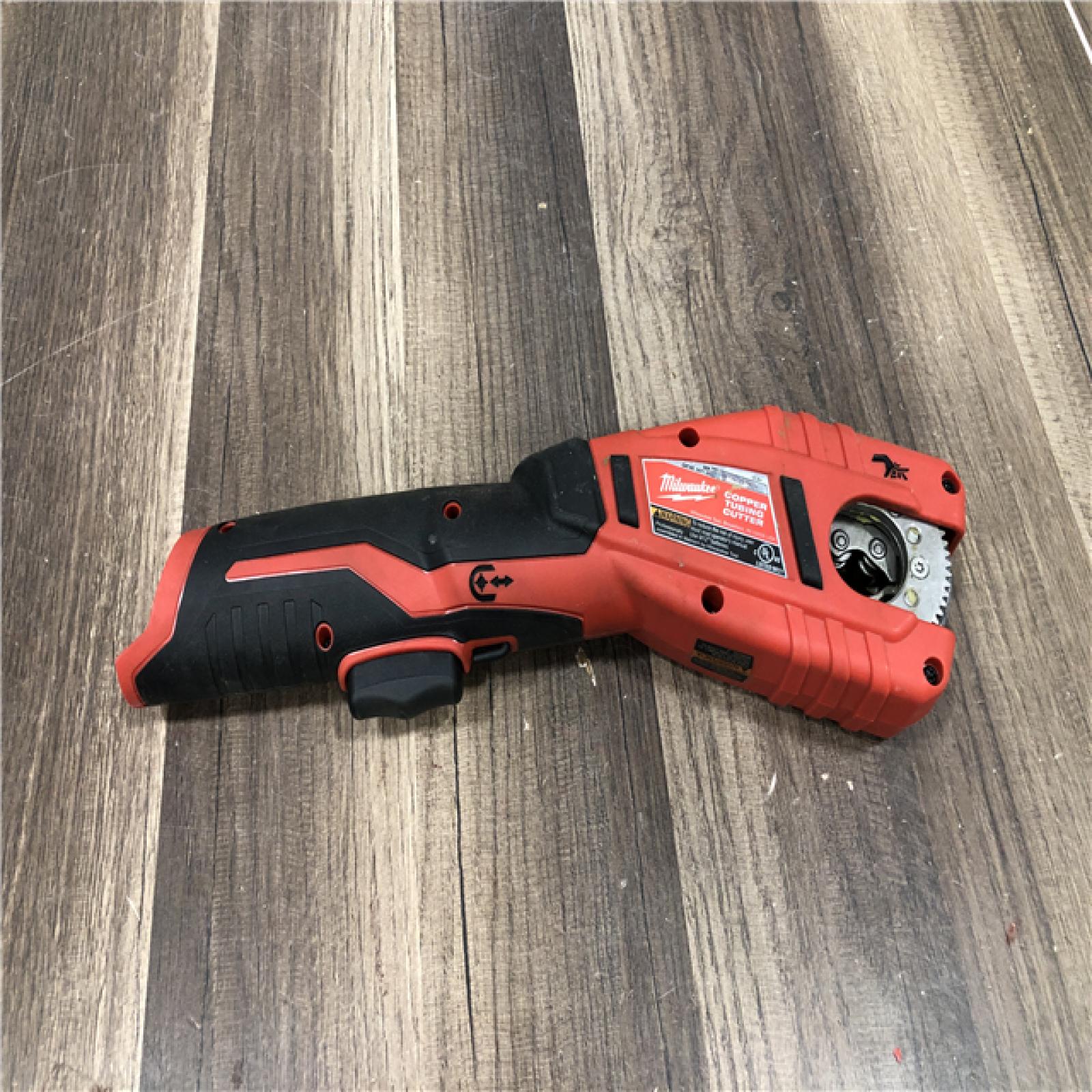AS-IS Milwaukee 12V Lithium-Ion Cordless Copper Tubing Cutter (Tool-Only)