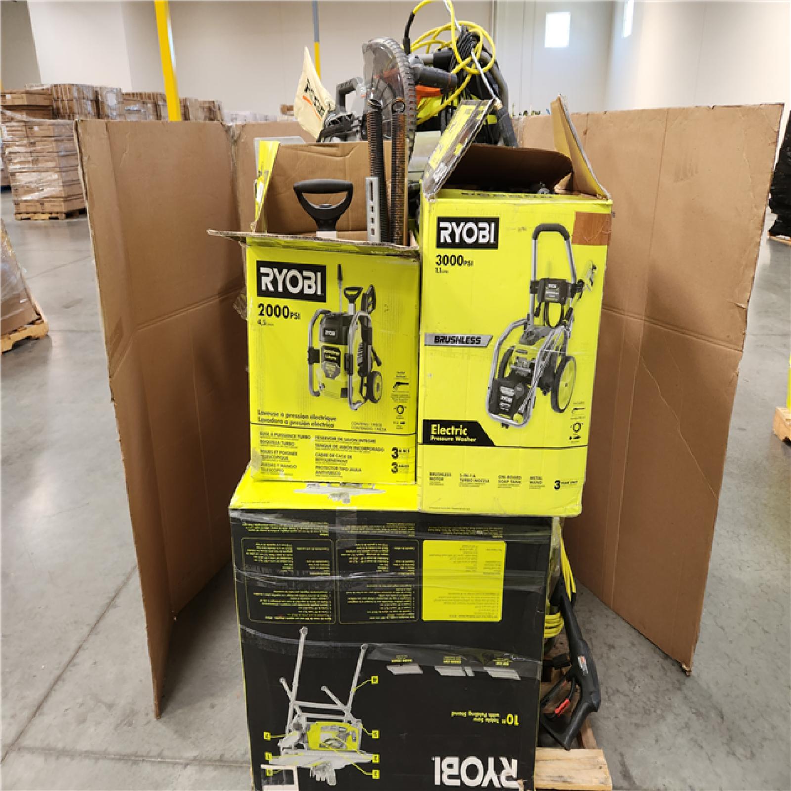 CALIFORNIA  AS-IS TOOL PALLET