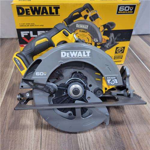 AS-IS DeWALT Flexvolt Max 7-1/4  60V Brushless Circular Saw DCS578B (Bare Tool)