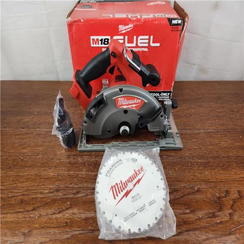 AS-IS Milwaukee M18 FUEL Lithium-Ion 7-1/4 Brushless Cordless Circular Saw (Tool Only)