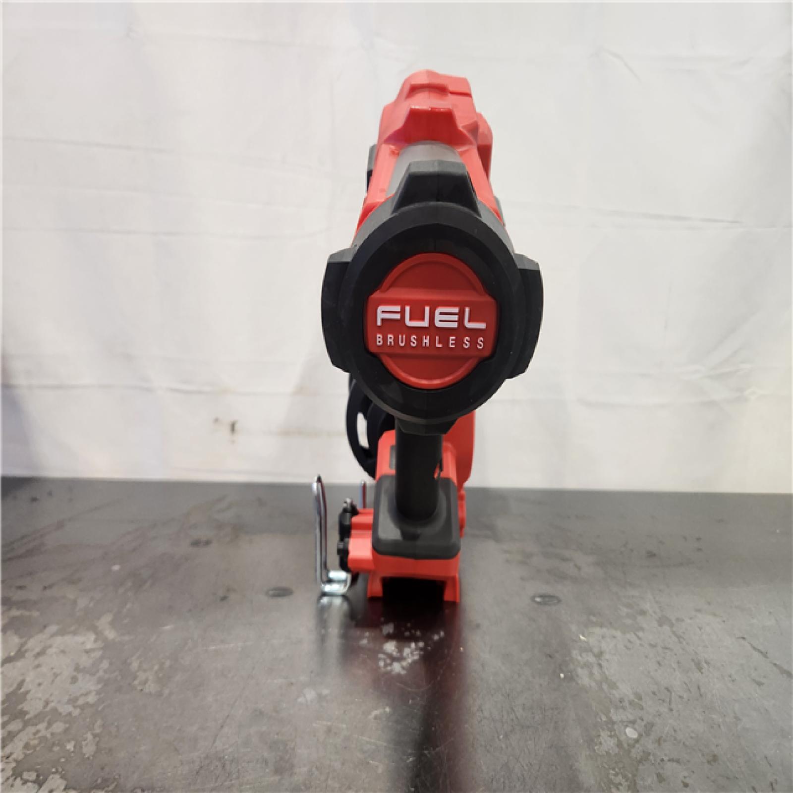 AS-IS- Milwaukee FUEL 18-Volt Lithium-Ion Brushless Cordless Coil Roofing Nailer (Tool Only)