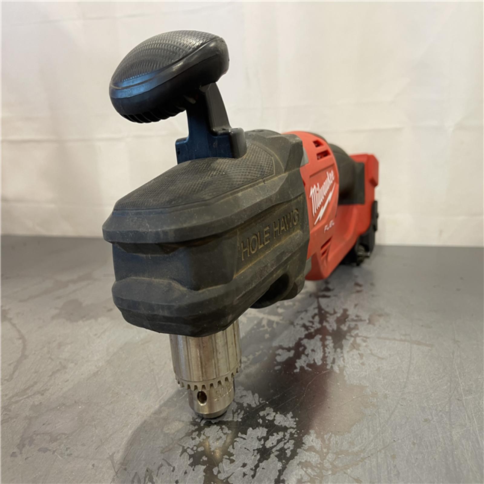 AS-IS - Milwaukee M18 FUEL GEN II 18V Lithium-Ion Brushless Cordless 1/2 in. Hole Hawg Right Angle Drill