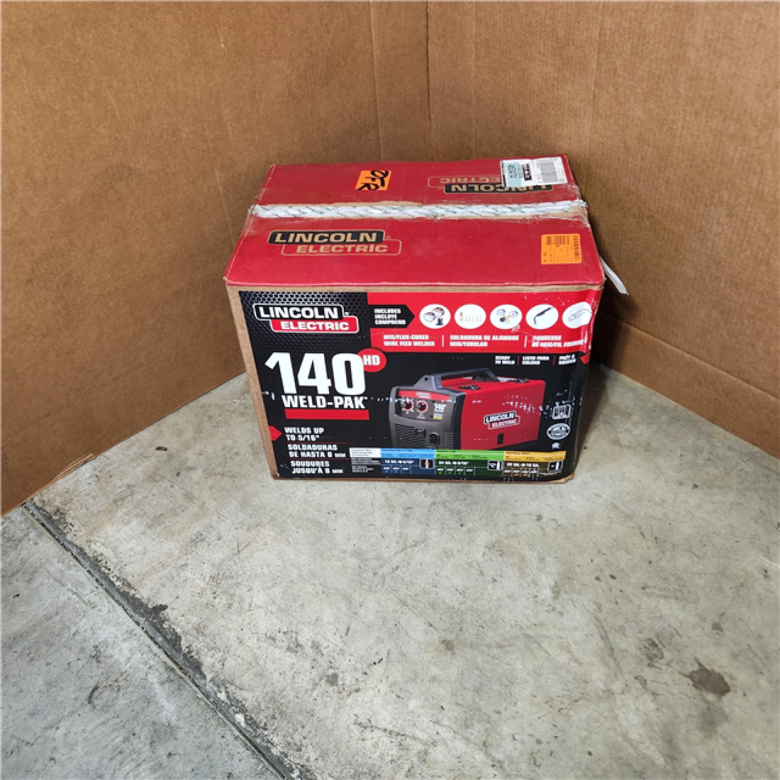 HOUSTON LocationASIS140 Amp Weld Pak 140 HD Flux Cored MIG Wire Feed