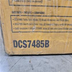 NEW! - DEWALT FLEXVOLT 60V MAX Cordless Brushless 8-1/4 in. Table Saw Kit (Tool Only)