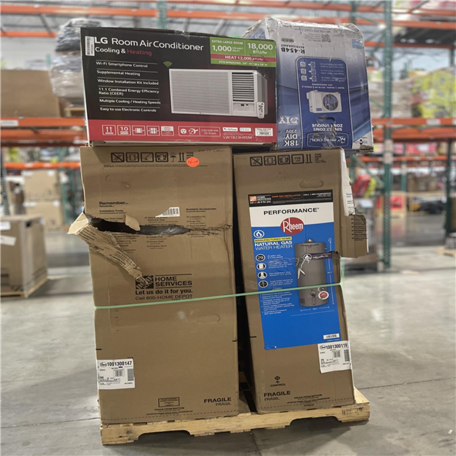 DALLAS LOCATION- AS-IS HOME IMPROVEMENT PALLET