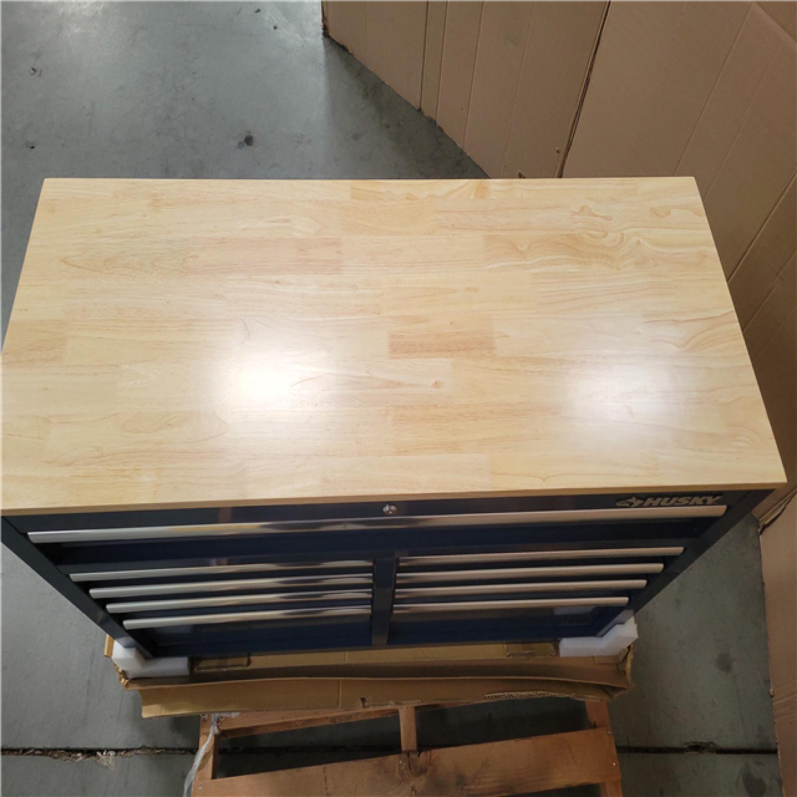 CALIFORNIA AS-IS HUSKY 46 in. 9-DRAWER MOBILE WORK BENCH