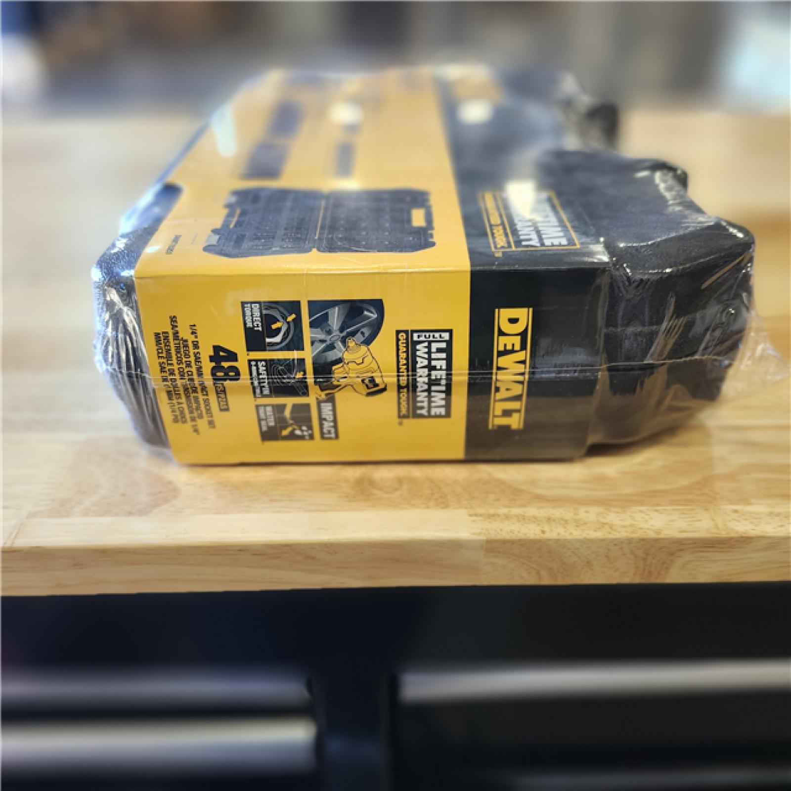 NEW! - DEWALT 1/4 in. Drive Metric and SAE Impact Socket Set (48-Piece)