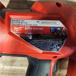 HOUSTON LOCATION - AS-IS Milwaukee M18 Fuel 18V Brushless 18-Gauge Brad Nailer 2746-20 (Bare Tool)