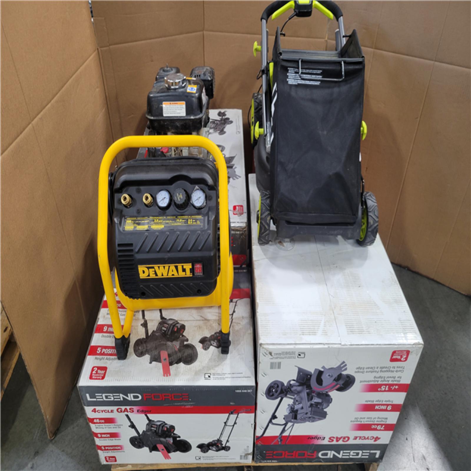 CALIFORNIA AS-IS OUTDOOR POWER EQUIPMENT
