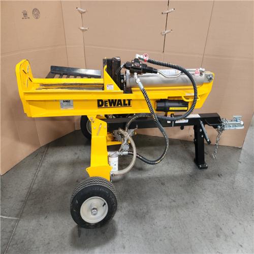CALIFORNIA AS-IS DEWALT 32 TON HYDRAULIC LOG SPLITTER