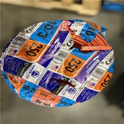 NEW! - SOUTHWIRE 63948455 Romex Nm-B Non-Metallic Sheathed Cable with Ground  10/3  250 Ft Per Roll-2487710