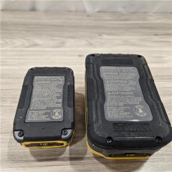 AS-IS Dewalt 20V MAX POWERSTACK Lithium-Ion Batteries and Charger Starter Kit (1.7 Ah/5 Ah) - DCBP315-2C
