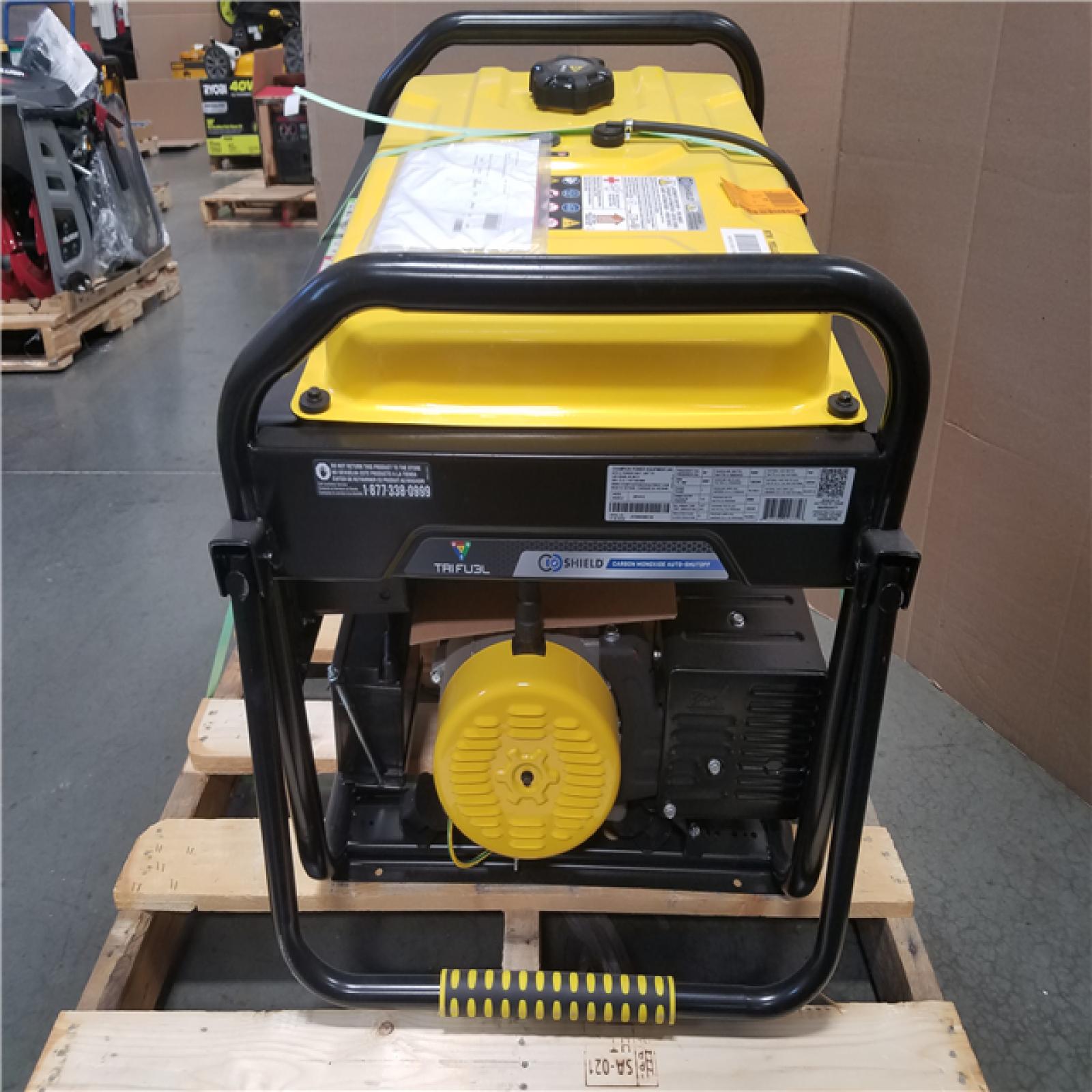 CALIFORNIA AS-IS CHAMPION TRI FUEL GENERATOR
