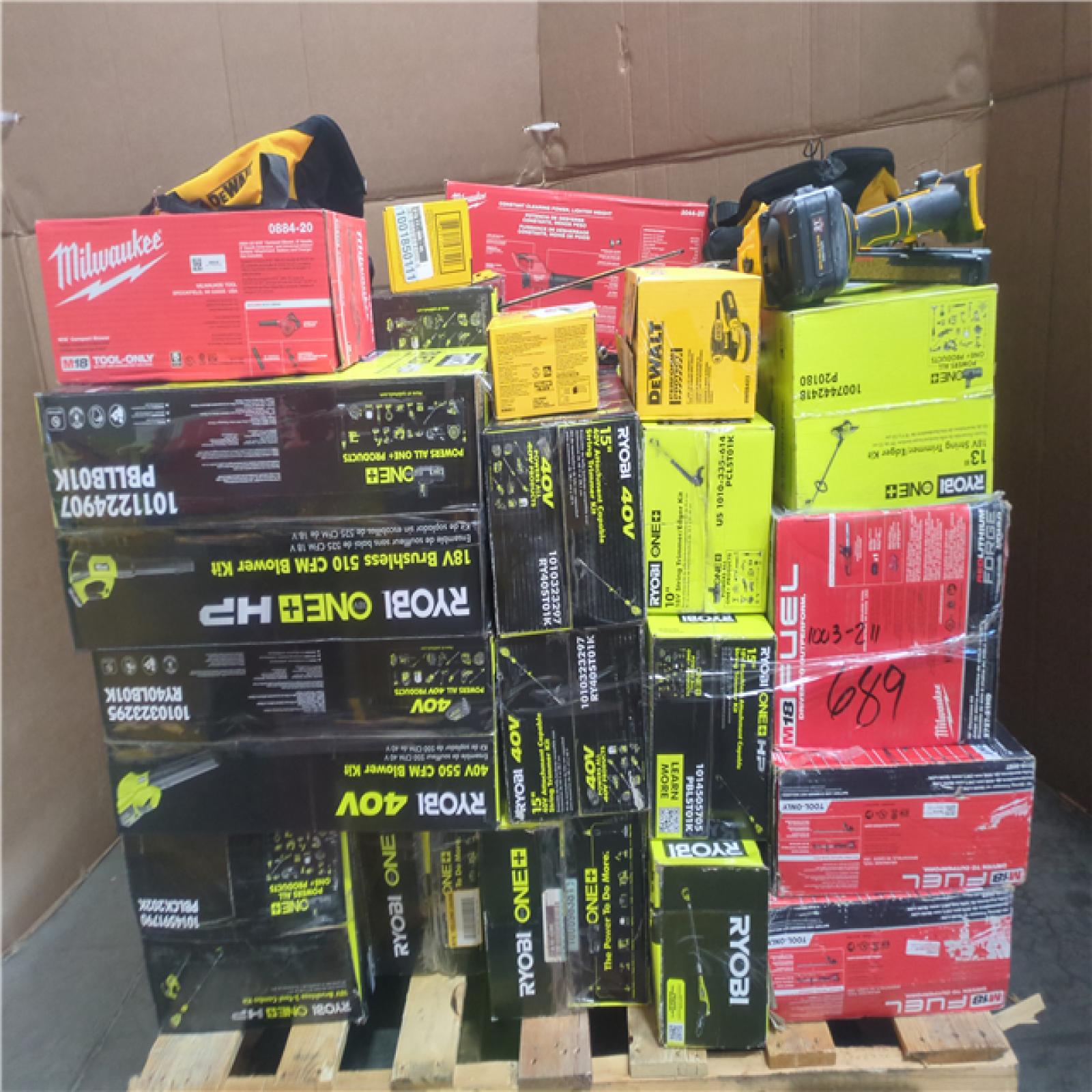 CALIFORNIA AS-IS TOOL PALLET