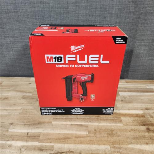 HOUSTON LOCATION - AS-IS (NEW) Milwaukee FUEL 18-Volt Lithium-Ion Brushless Cordless Gen II 18-Gauge Brad Nailer (Tool-Only)