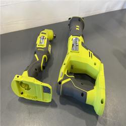 AS-IS - ONE+ 18V Cordless 6-Tool Combo Kit with 1.5 Ah Battery, 4.0 Ah Battery, and Charger