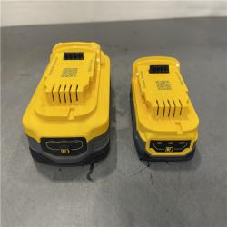 AS-IS - Dewalt Powerstack 20-Volt Lithium-Ion 5.0 Ah and 1.7 Ah Batteries and Charger