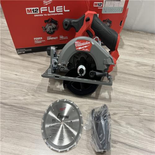 AS-IS MILWAUKEE M12 MILWAUKEE CIRCULAR SAW (Tool-Only)