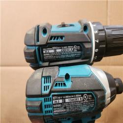 Phoenix NEW Makita 18V LXT Lithium-Ion Cordless Compact 2-Piece Combo Kit 1.5 Ah (Driver-Drill/Impact Driver)