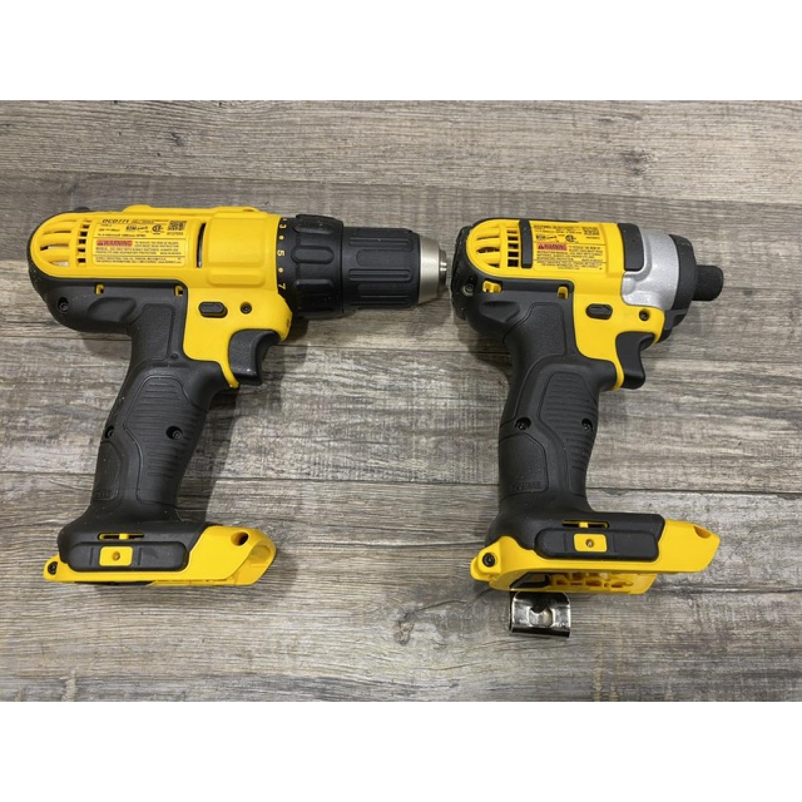 AS-IS DEWALT 20V MAX Cordless Drill/Impact 2 Tool Combo Kit