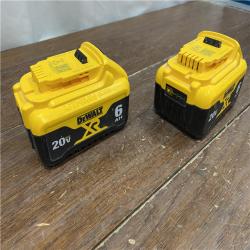 AS-IS DEWALT DCB206-2 6.0Ah 20V MAX Battery (2 Pack)