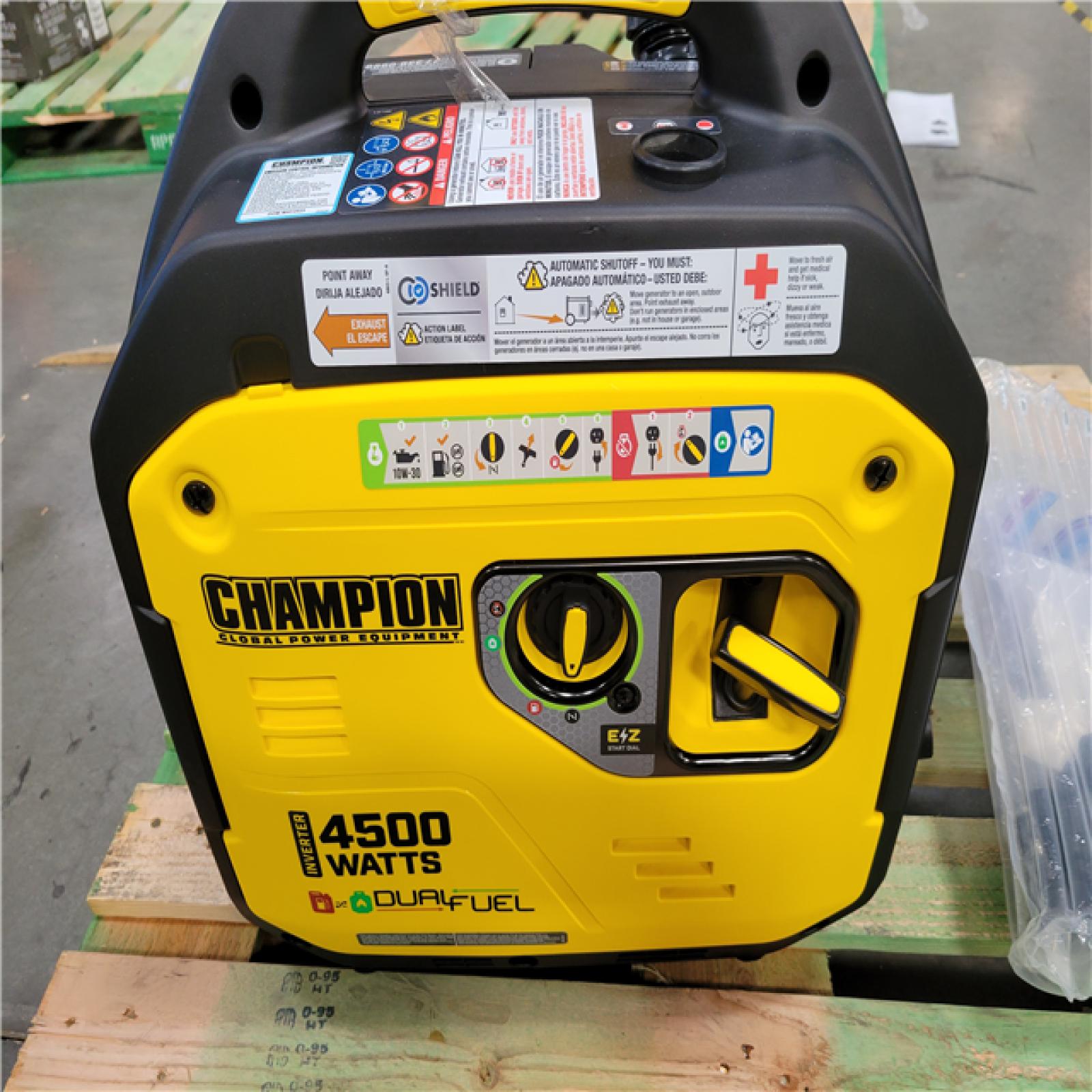 CALIFORNIA AS-IS CHAMPION PORTABLE GENERATOR