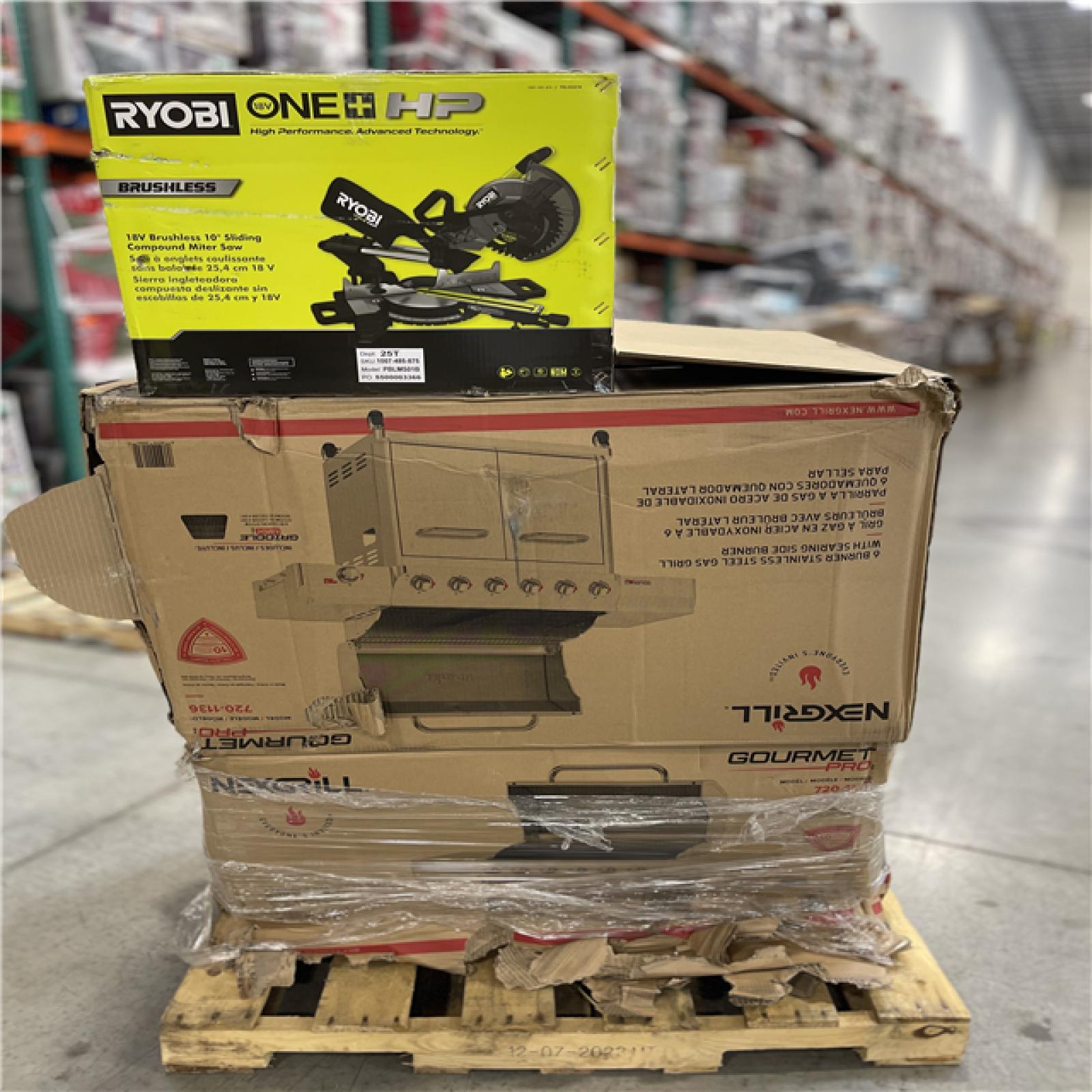 DALLAS LOCATION- AS-IS HOME IMPROVEMENT PALLET