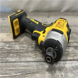 AS-IS DEWALT Atomic 20V Max Lithium-Ion Brushless Cordless Compact 1/4 in. Impact Driver Kit