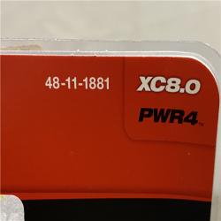 NEW - Milwaukee 18V Lithium-Ion REDLITHIUM FORGE XC 8.0 Ah Battery Pack