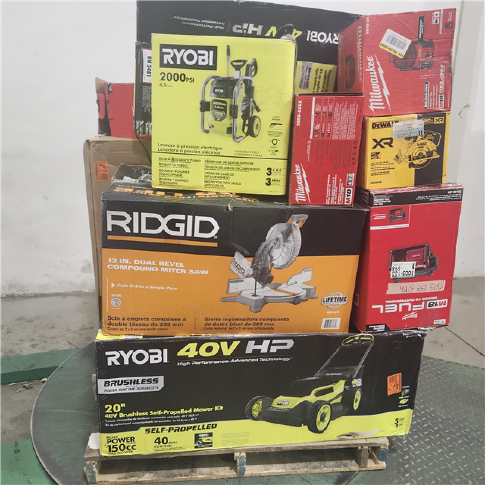 Dallas Location - As-Is Tool Pallet