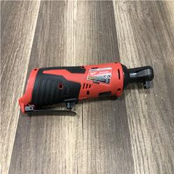 AS-IS Milwaukee 12V Lithium-Ion Cordless 3/8 in. Ratchet (Tool-Only)