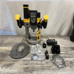 AS-IS DEWALT 20V MAX XR 2-1/4 Peak HP Brushless Cordless Plunge Router (Tool Only)