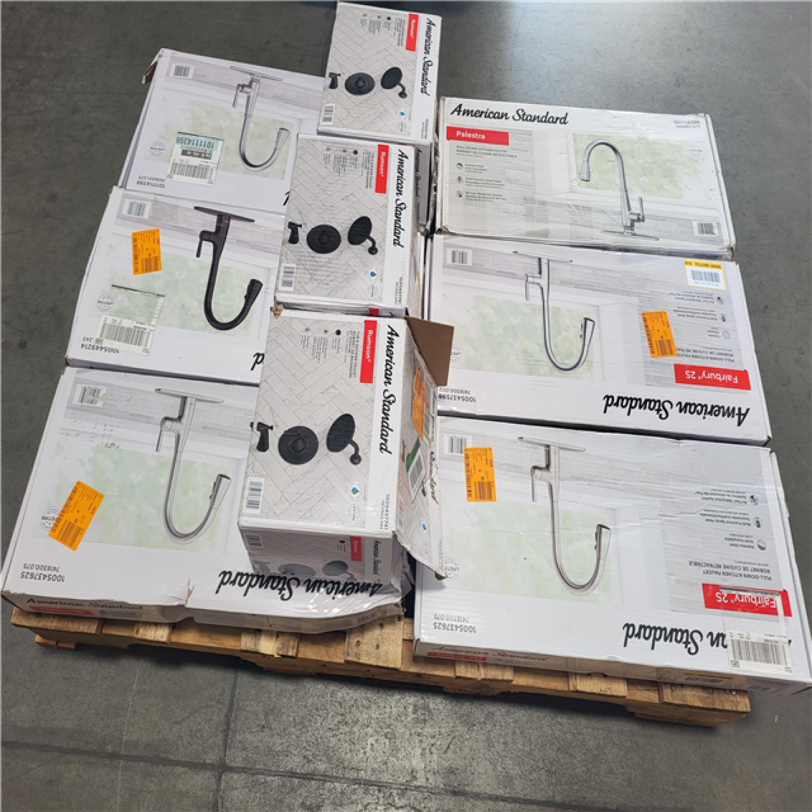 CALIFORNIA AS-IS AMERICAN STANDARD FAUCETS