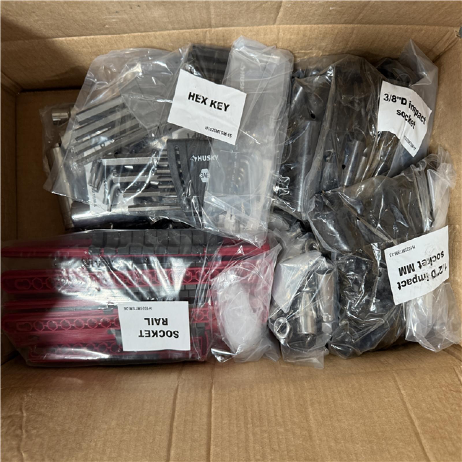 California NEW Tools, includes Drive Tools, Hex Key, Socket Rail, 1/2 D Impact Socket MM, 3/8 D Impact Socket, Screwdriver & Folding Hex Key, Sockets, Ratcheting Wrench MM, Combination Wrench, Stubby Wrench, Flax Ratcheting Wrench, Drive Tools