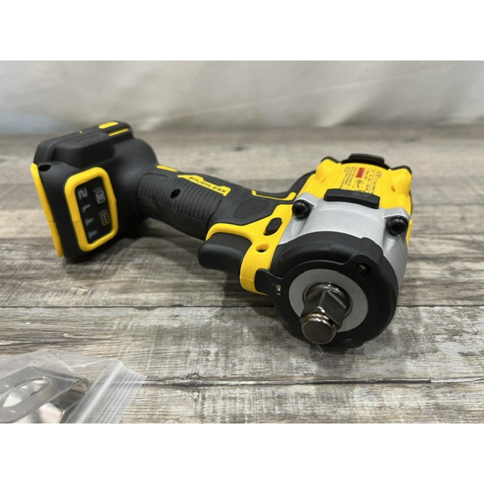 AS-IS DEWALT ATOMIC 20V MAX Cordless Brushless 1/2 in. Variable Speed Impact Wrench (Tool Only)