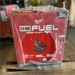 DALLAS LOCATION - Milwaukee M18 FUEL 18V 10 in. Lithium-Ion Brushless Cordless Dual Bevel Sliding Compound Miter Saw Kit with One 8.0 Ah Battery
