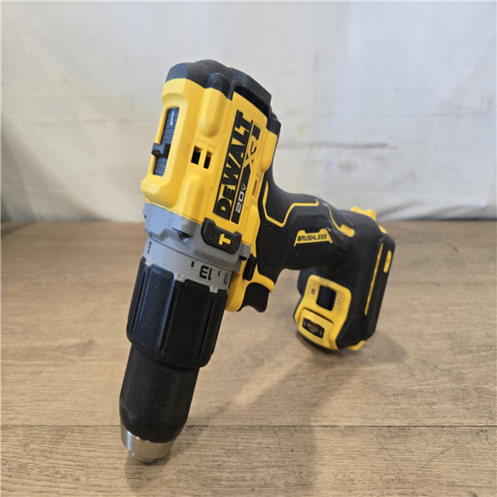 AS-IS DEWALT 20V XR Cordless 1/2 in. Hammer Drill (Tool-Only)