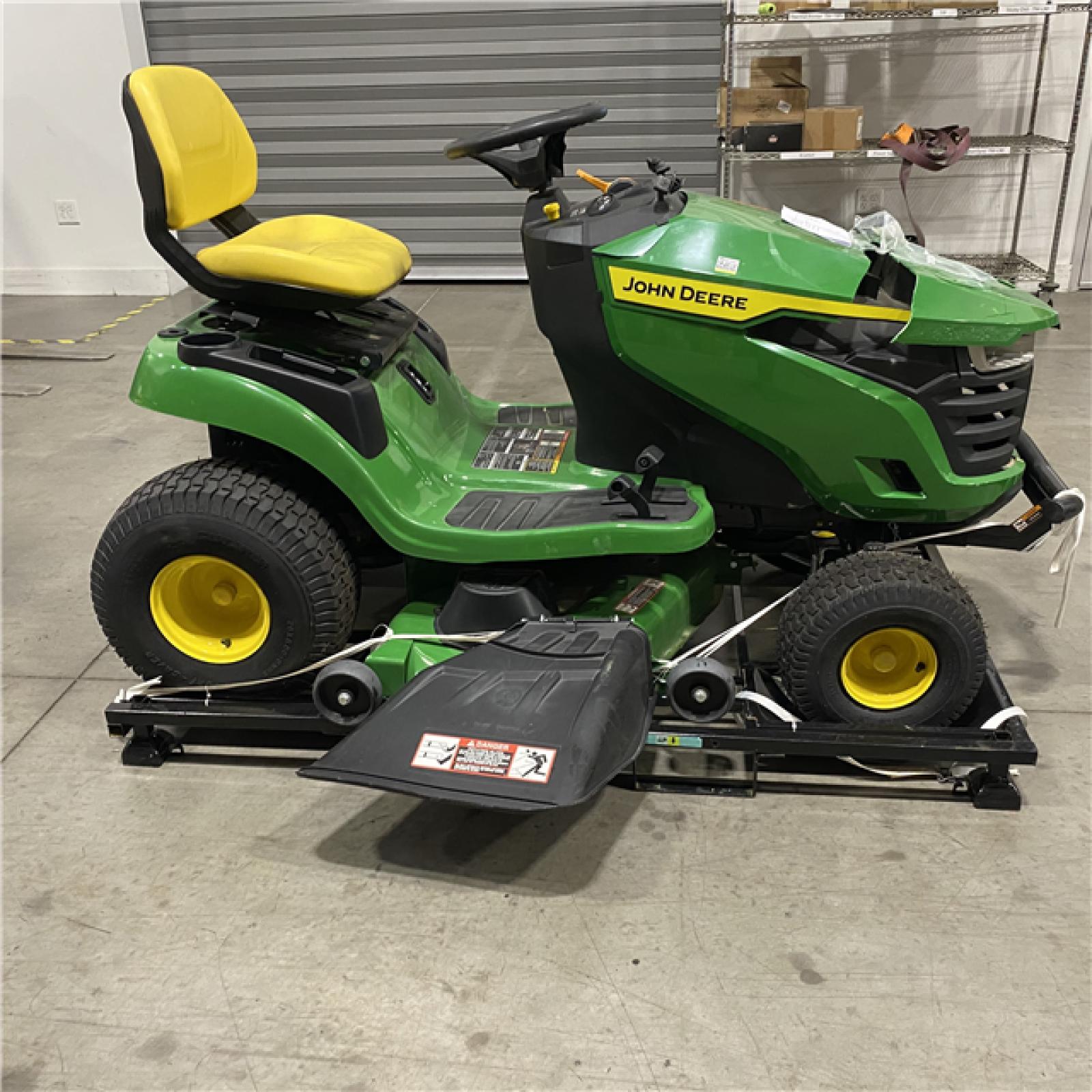 Dallas Location - As-Is John Deere S140 48 in. 22 HP Gas Hydrostatic Riding Lawn Mower