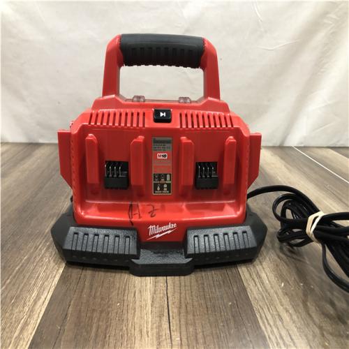 AS-IS Milwaukee M18 18-Volt Lithium-Ion 6-Port Sequential Battery Charger