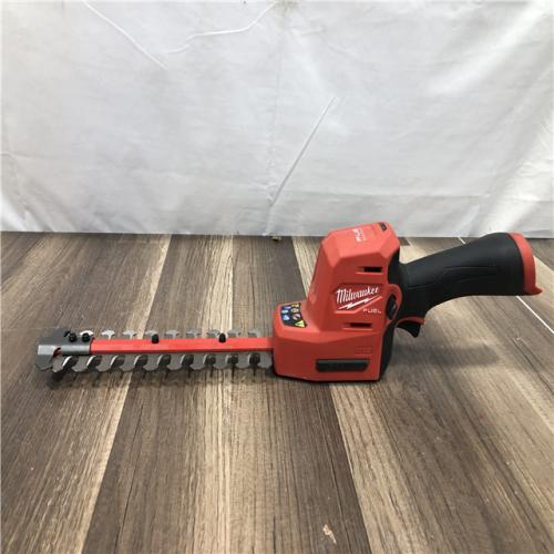 AS-IS Milwaukee FUEL 8 in. 12V Lithium-Ion Brushless Cordless Battery Hedge Trimmer (Tool-Only)
