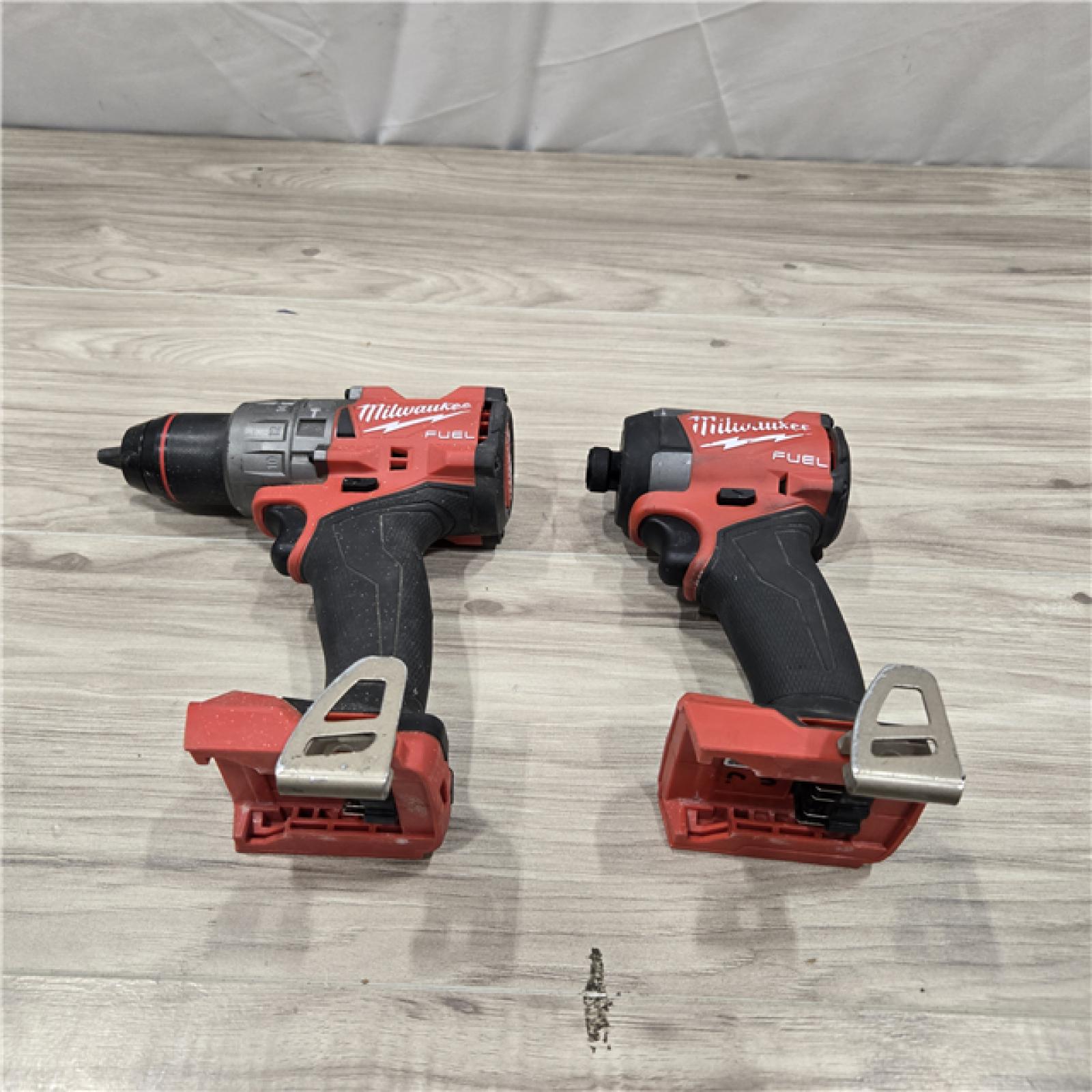 AS-IS MILWAUKEE FUEL 18V Cordless Hammer Drill and Impact Driver Combo Kit