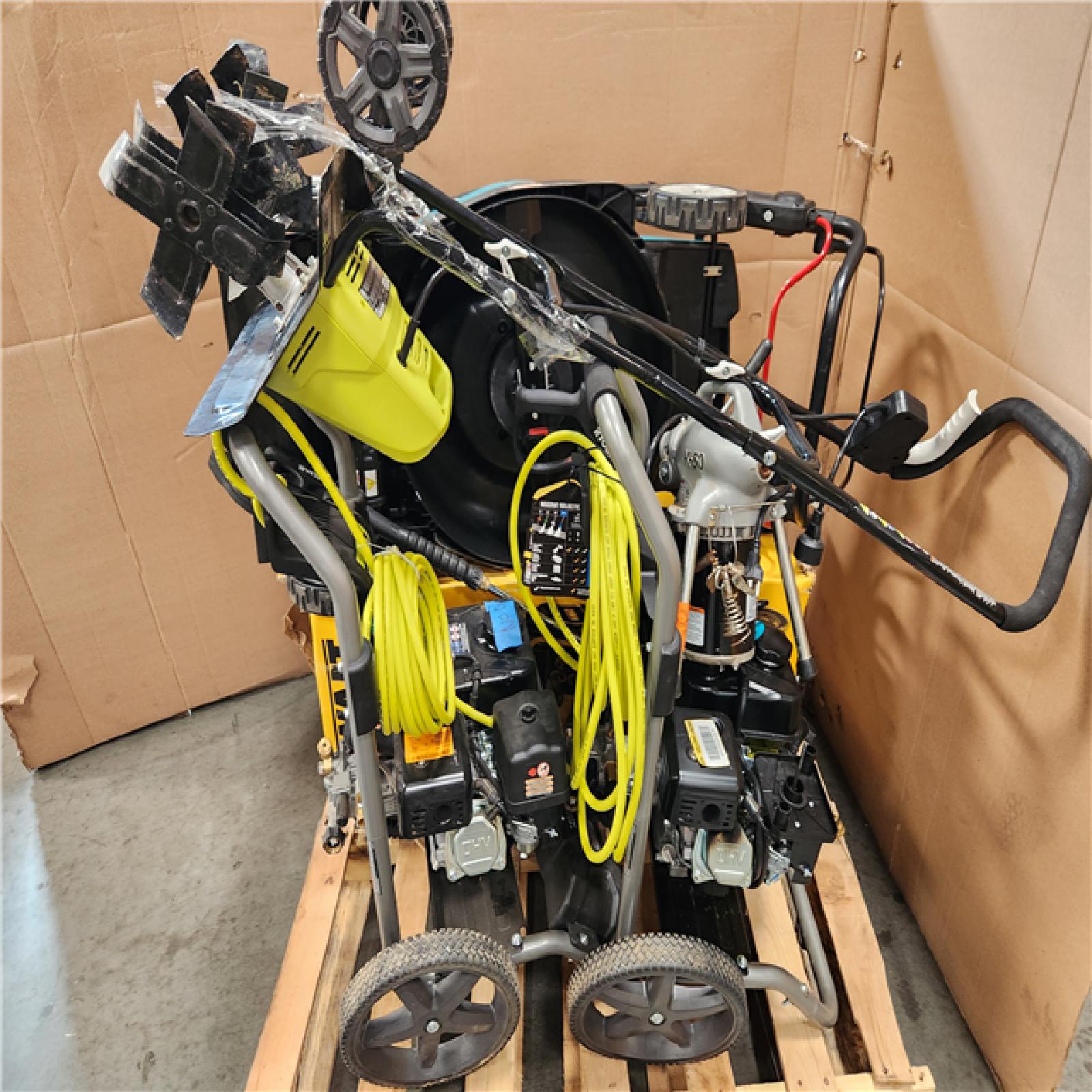CALIFORNIA AS-IS OUTDOOR POWER EQUIPMENT