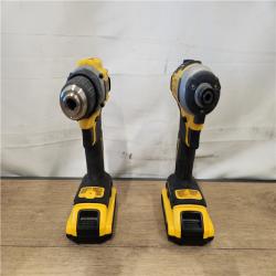 AS-IS- DEWALT ATOMIC 20-Volt MAX Lithium-Ion Cordless (2-Tool) Combo Kit