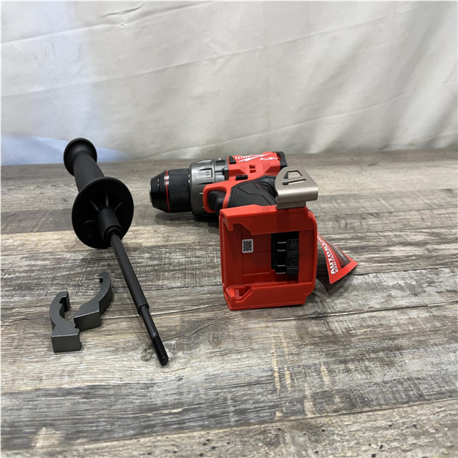 AS-IS Milwaukee FUEL 18V Lithium-Ion Brushless Cordless 1/2 in. Hammer Drill/Driver (Tool-Only)