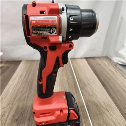 AS-IS Milwaukee M18 Compact Next Gen 1/2 in. Brushless Cordless Drill/Driver Kit (Battery & Charger)