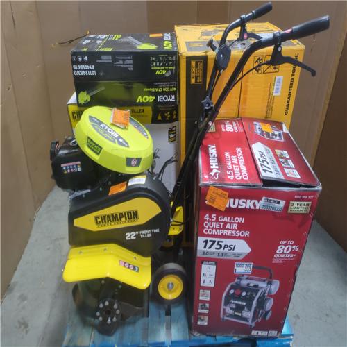 CALIFORNIA AS-IS OUTDOOR POWER EQUIPMENT