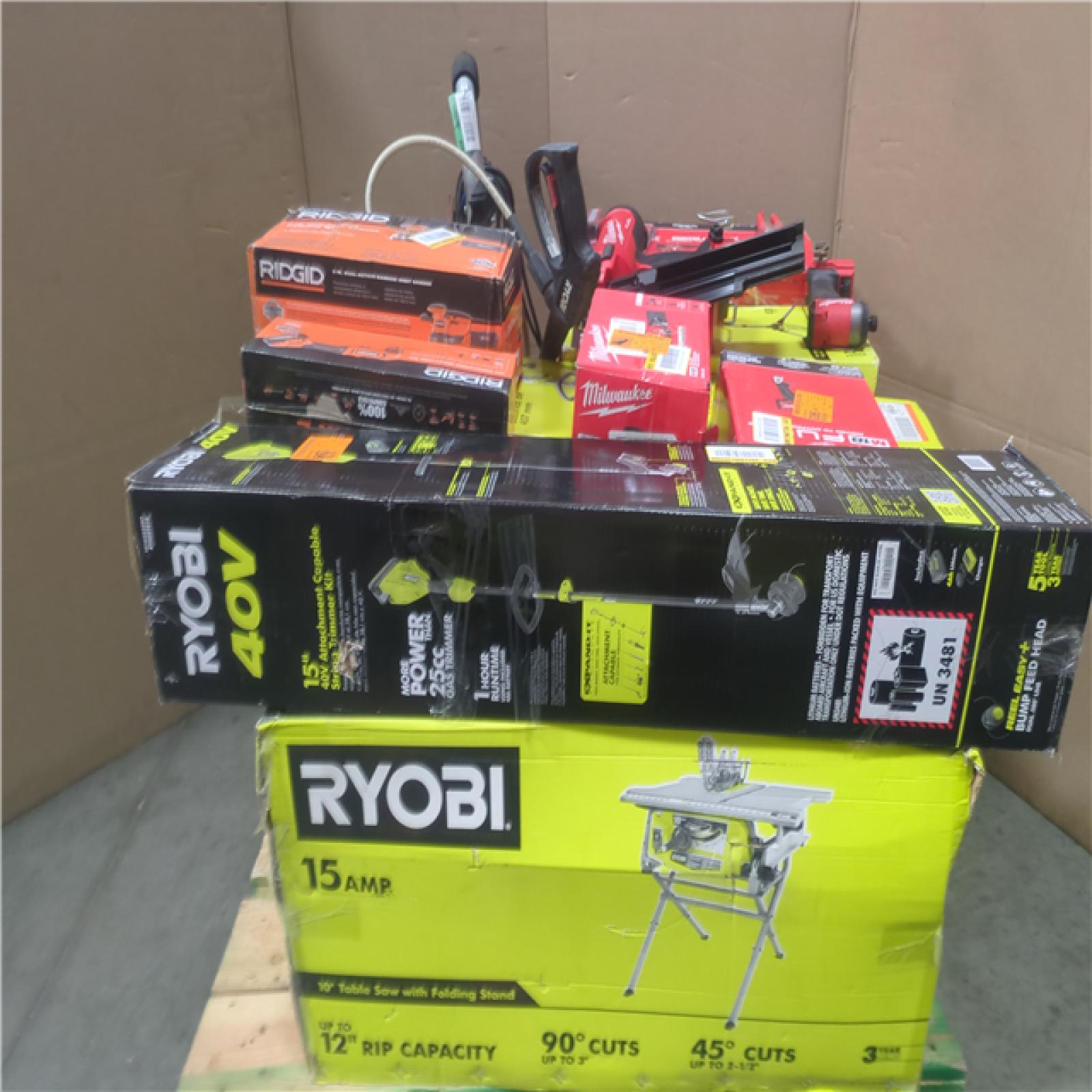 CALIFORNIA AS-IS TOOL PALLET