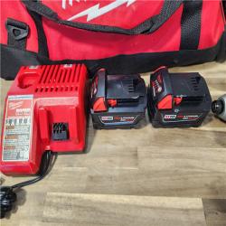 HOUSTON LOCATION - AS-IS Milwaukee M18 18-Volt Lithium-Ion Cordless Combo Kit 7-Tool with 2-Batteries, Charger and Tool Bag