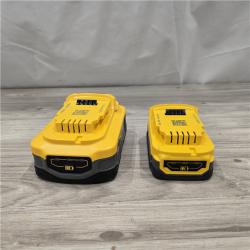 AS-IS Dewalt DCBP315-2C 20V MAX POWERSTACK Batteries and Charger Starter Kit